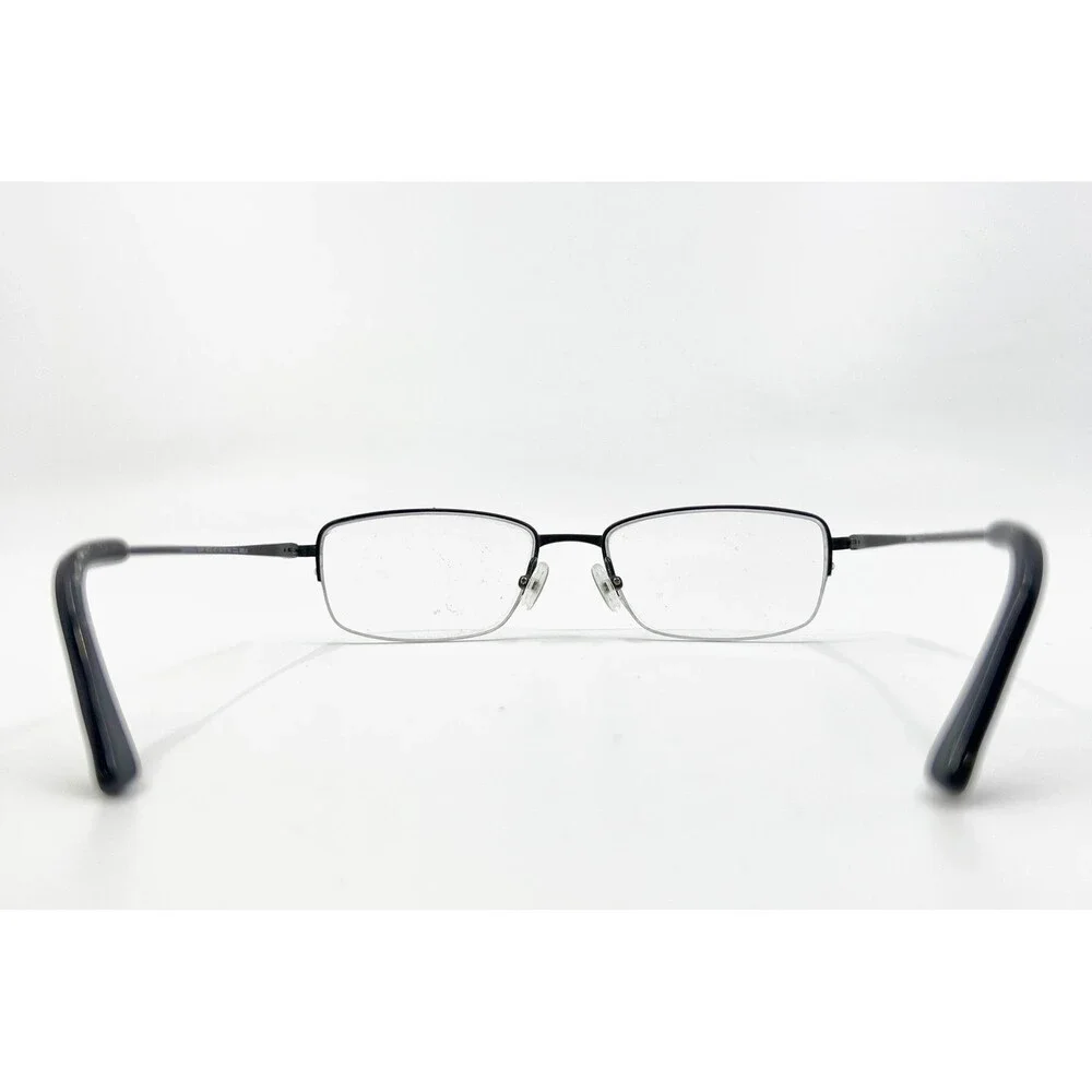 Saki Eyeglasses Mens Matte Black Handmade Mod 401 54/18/140 54mm